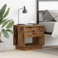 Comodino Legno vecchio 45 x 34 x 44 cm Legno multistrato