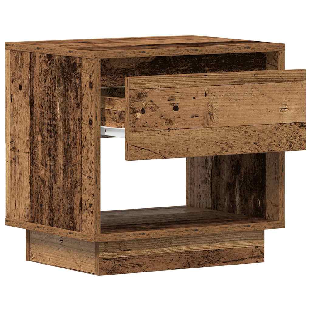 Comodino Legno vecchio 45 x 34 x 44 cm Legno multistrato