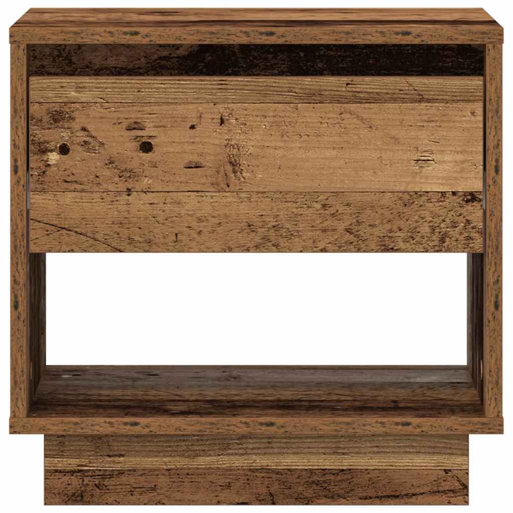Comodino Legno vecchio 45 x 34 x 44 cm Legno multistrato