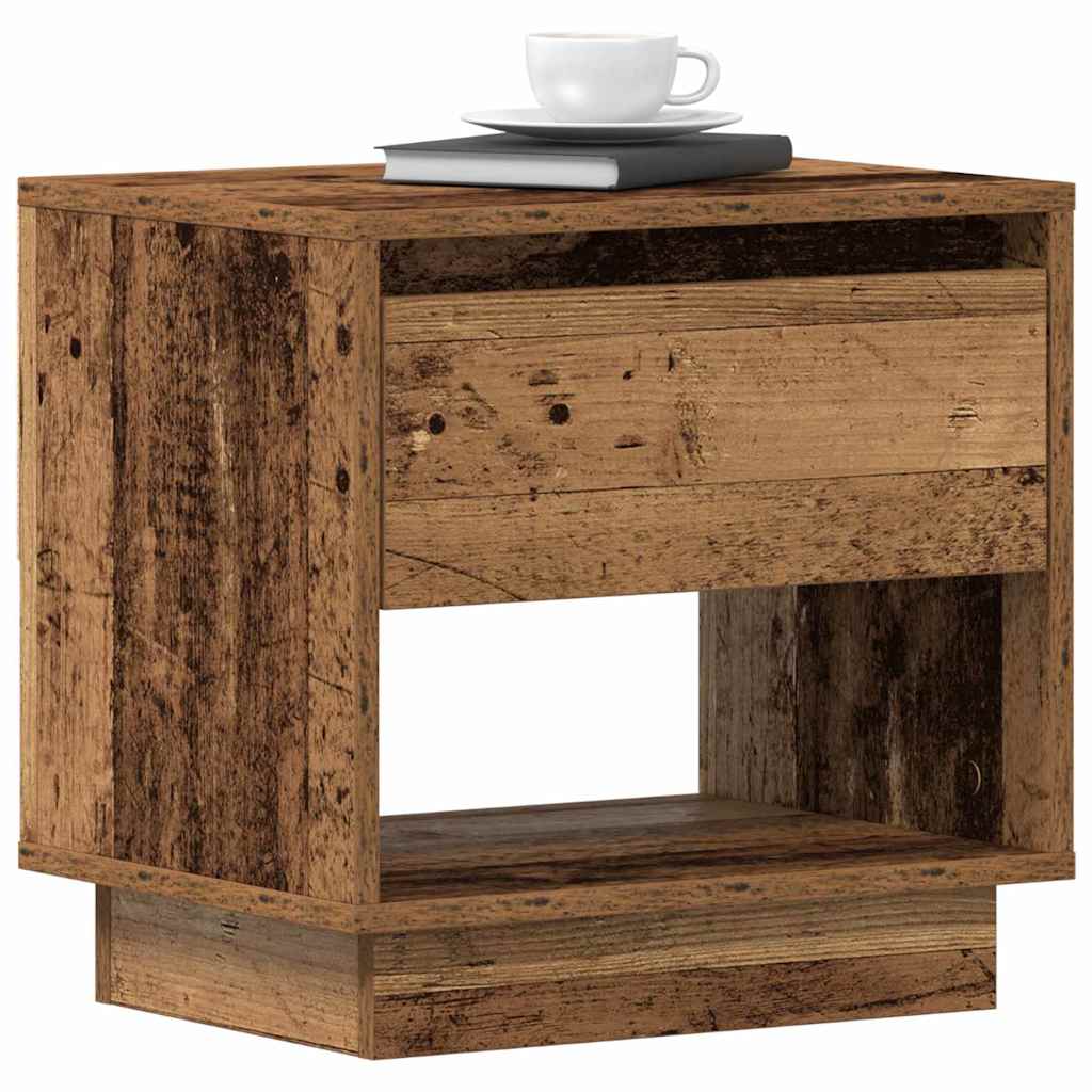 Comodino Legno vecchio 45 x 34 x 44 cm Legno multistrato