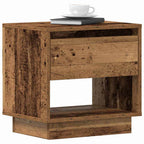 Comodino 2 pcs Legno vecchio 45 x 34 x 44 cm Legno multistrato