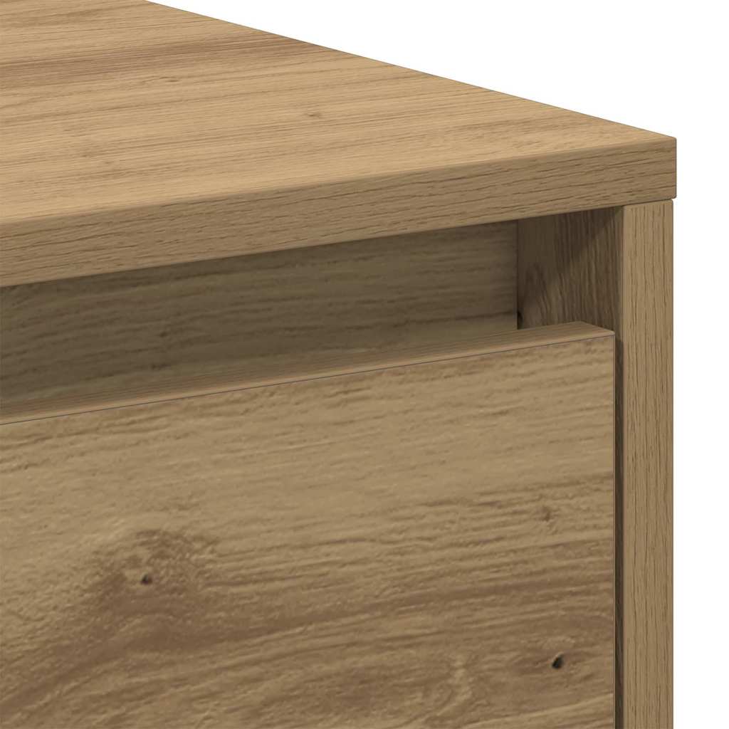 Comodino Rovere artigianale 45 x 34 x 44 cm Legno multistrato