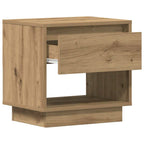 Comodino Rovere artigianale 45 x 34 x 44 cm Legno multistrato
