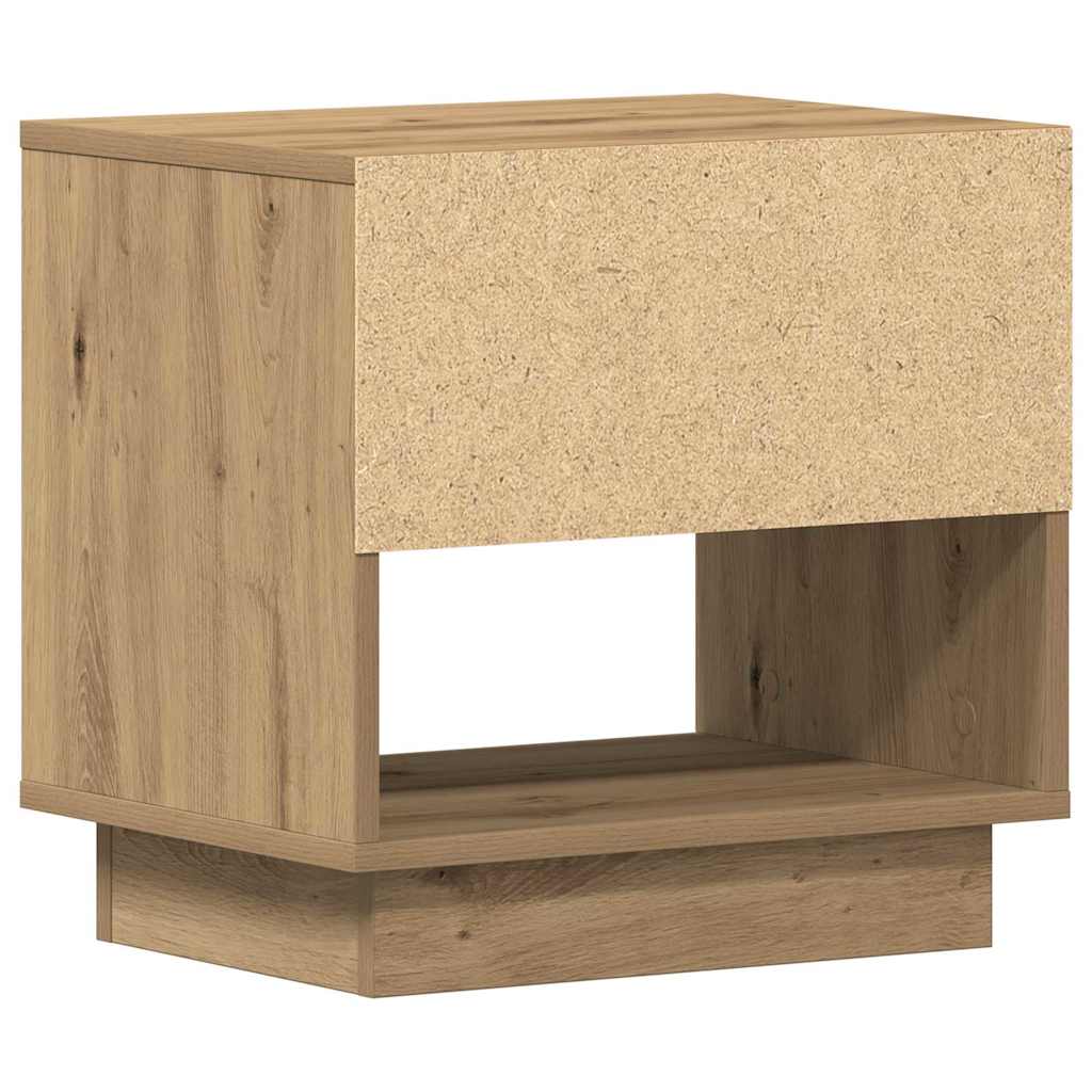 Comodino Rovere artigianale 45 x 34 x 44 cm Legno multistrato