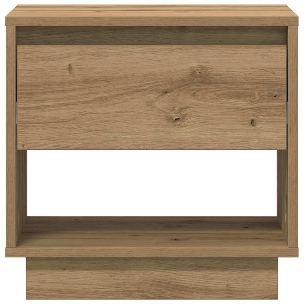 Comodino Rovere artigianale 45 x 34 x 44 cm Legno multistrato