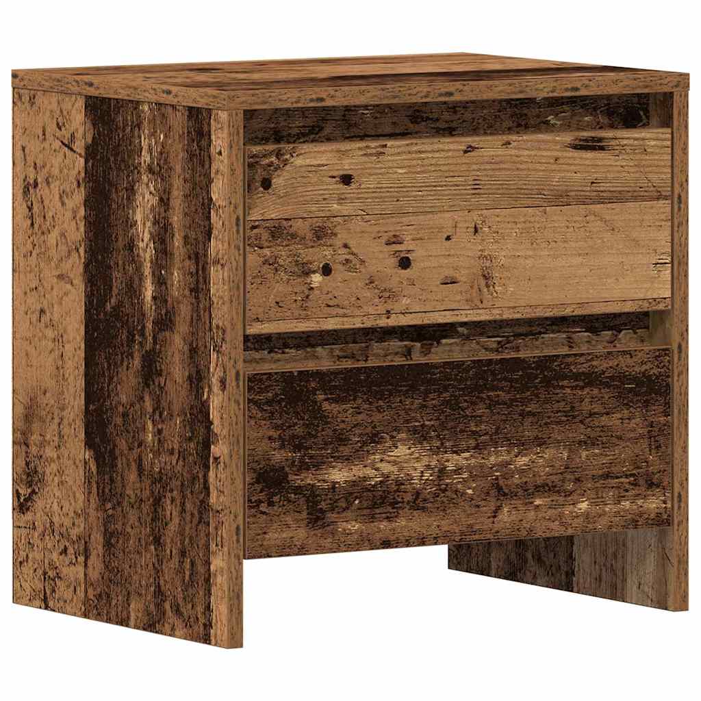 Armadio da Notte con cassetto Legno vecchio 45 x 34 x 44,5 cm