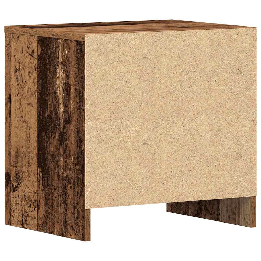 Armadio da Notte con cassetto Legno vecchio 45 x 34 x 44,5 cm