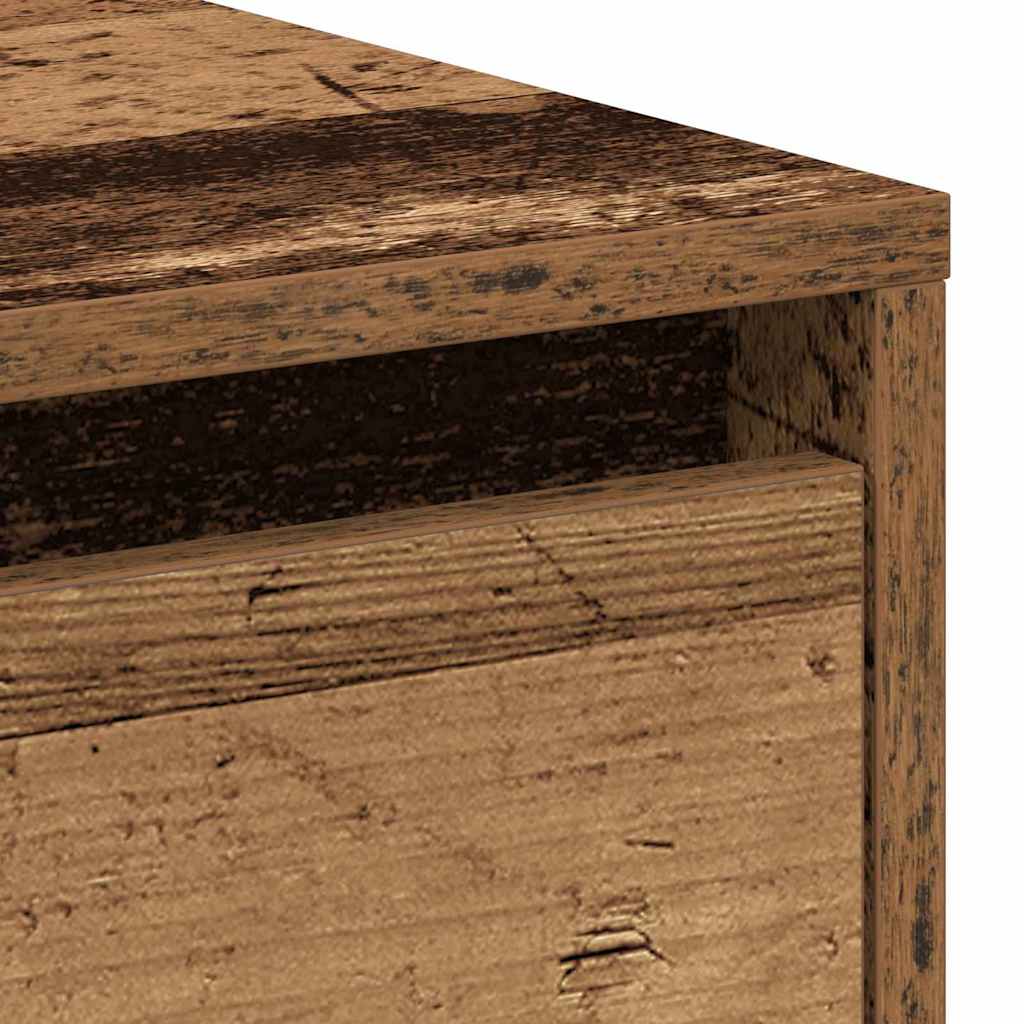 Armadio da Notte 2 pcs Legno vecchio 45 x 34 x 44,5 cm