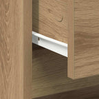Armadio da Notte Rovere artigianale 45 x 34 x 44,5 cm