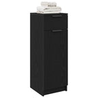 Mobile da Bagno Rovere nero 32 x 34 x 90 cm Legno multistrato