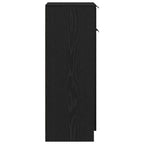 Mobile da Bagno Rovere nero 32 x 34 x 90 cm Legno multistrato