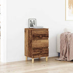 Armadio da Notte con cassetto Legno vecchio 40 x 35 x 70 cm