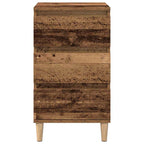 Armadio da Notte con cassetto Legno vecchio 40 x 35 x 70 cm