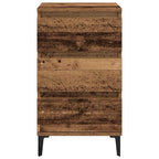 Armadio da Notte con cassetto Legno vecchio 45 x 35 x 44 cm