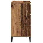 Armadio da Notte con cassetto Legno vecchio 45 x 35 x 44 cm