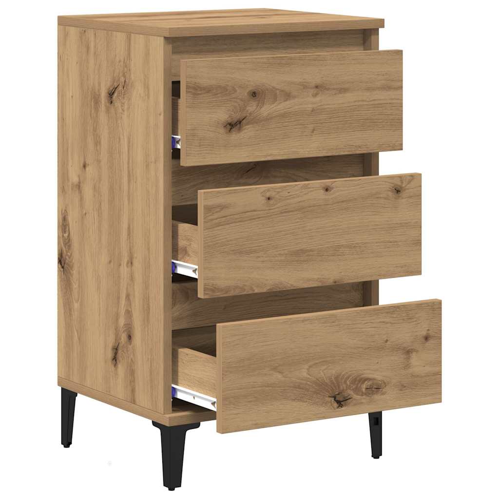 Armadio da Notte Rovere artigianale 45 x 35 x 44 cm