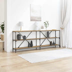 Tavolo consolle Rovere Artigianale 200 x 30 x 75 cm