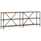Tavolo consolle Rovere Artigianale 200 x 30 x 75 cm