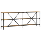 Tavolo consolle Rovere Artigianale 200 x 30 x 75 cm