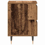 Armadio da Notte con cassetto Legno vecchio 40 x 35 x 50 cm