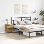 Armadio da Notte 2 pcs rovere artigianale 40 x 35 x 50 cm