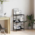 Libreria Rovere Nero 50 x 33 x 82 cm Legno multistrato