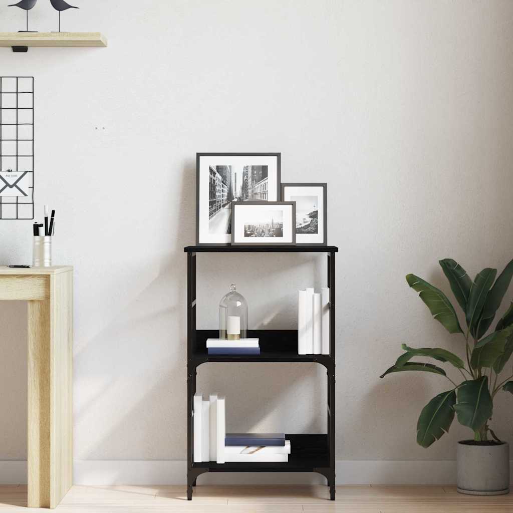 Libreria Rovere Nero 50 x 33 x 82 cm Legno multistrato