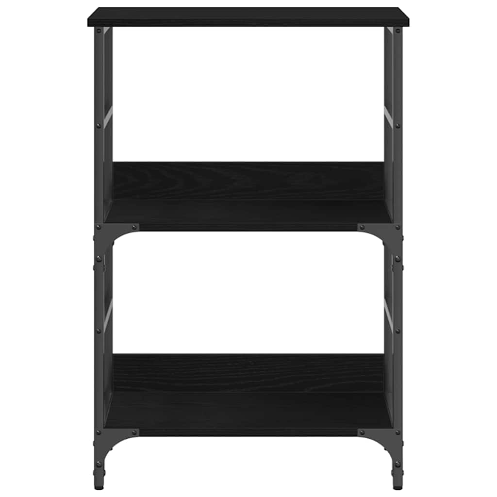 Libreria Rovere Nero 50 x 33 x 82 cm Legno multistrato