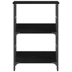 Libreria Rovere Nero 50 x 33 x 82 cm Legno multistrato