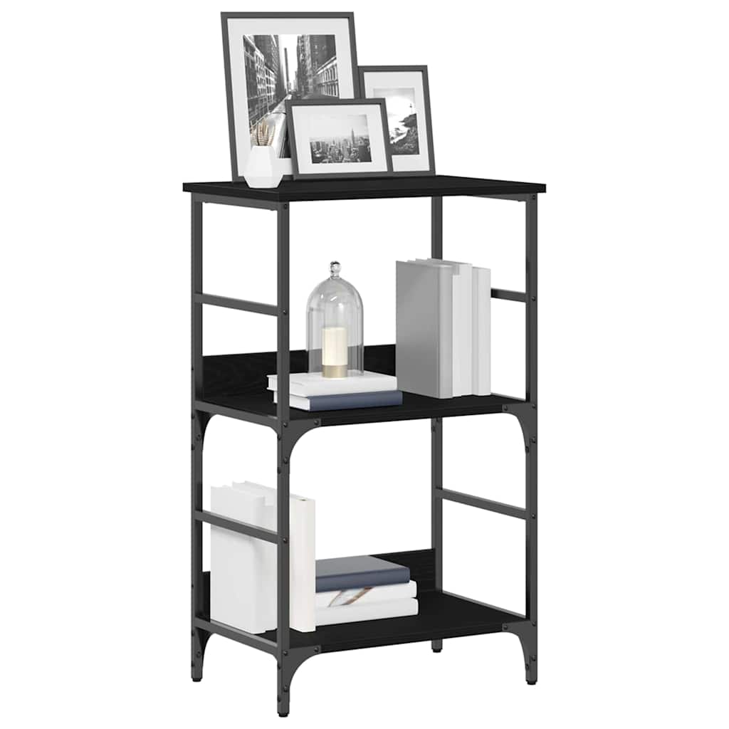 Libreria Rovere Nero 50 x 33 x 82 cm Legno multistrato