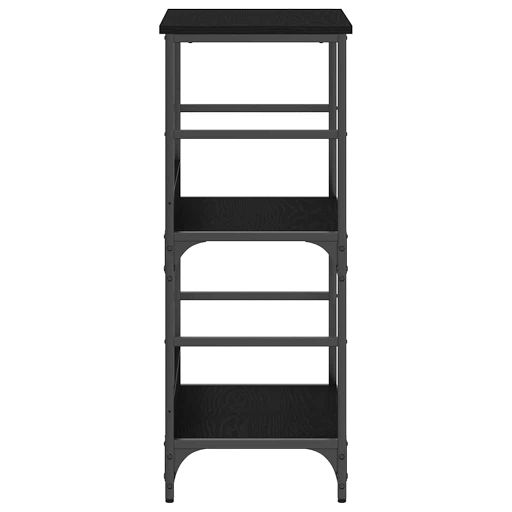 Libreria Rovere Nero 50 x 33 x 82 cm Legno multistrato