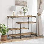 Tavolo Console rovere artigianale 100 x 35 x 75 cm