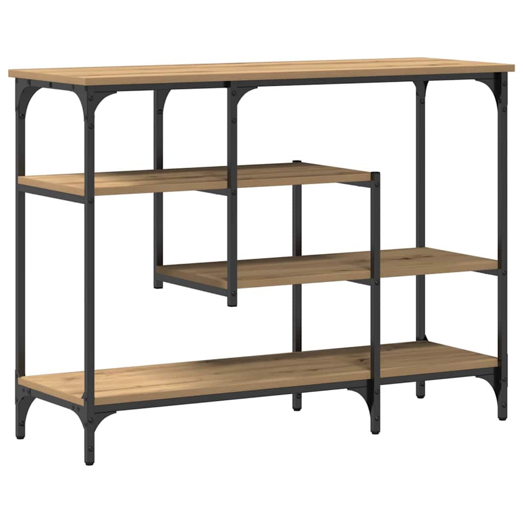 Tavolo Console rovere artigianale 100 x 35 x 75 cm