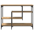 Tavolo Console rovere artigianale 100 x 35 x 75 cm
