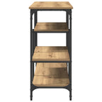 Tavolo Console rovere artigianale 100 x 35 x 75 cm