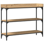 Tavolo Consolle rovere artigianale 100 x 30 x 80 cm