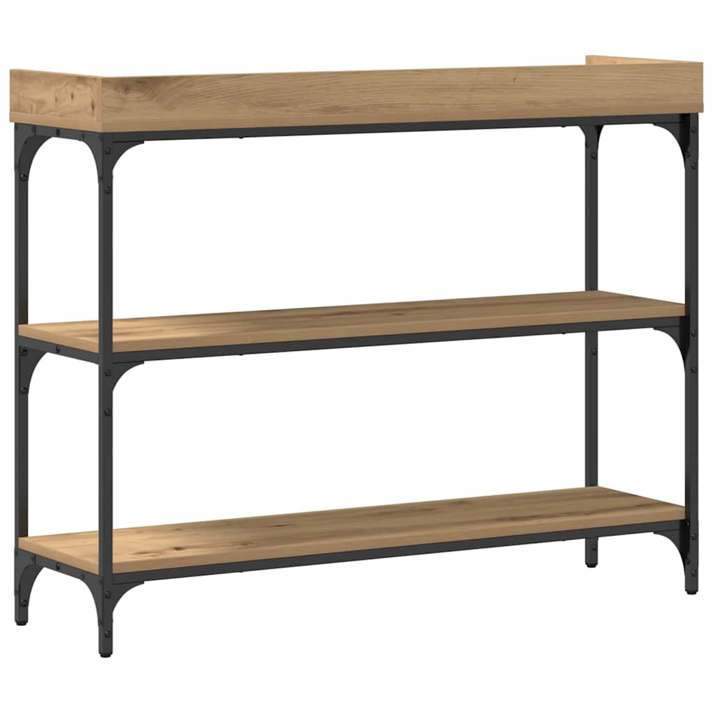 Tavolo Consolle rovere artigianale 100 x 30 x 80 cm