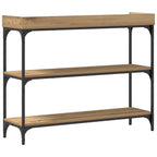 Tavolo Consolle rovere artigianale 100 x 30 x 80 cm