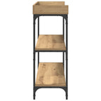 Tavolo Consolle rovere artigianale 100 x 30 x 80 cm