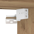 Armadio da Notte 2 pcs Rovere artigianale 35 x 35 x 20 cm