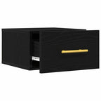 Armadio da Notte 2 pcs Rovere Nero 35 x 35 x 20 cm