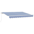 Tenda Retrattile Blu 300 x 200 cm Tessuto