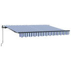 Tenda Retrattile Blu 300 x 200 cm Tessuto