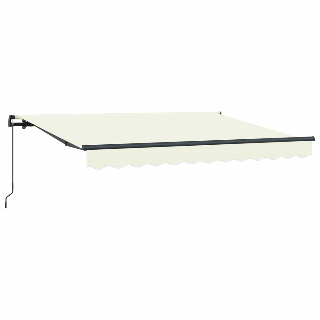 Tenda Retrattile Crema 300 x 200 cm Tessuto