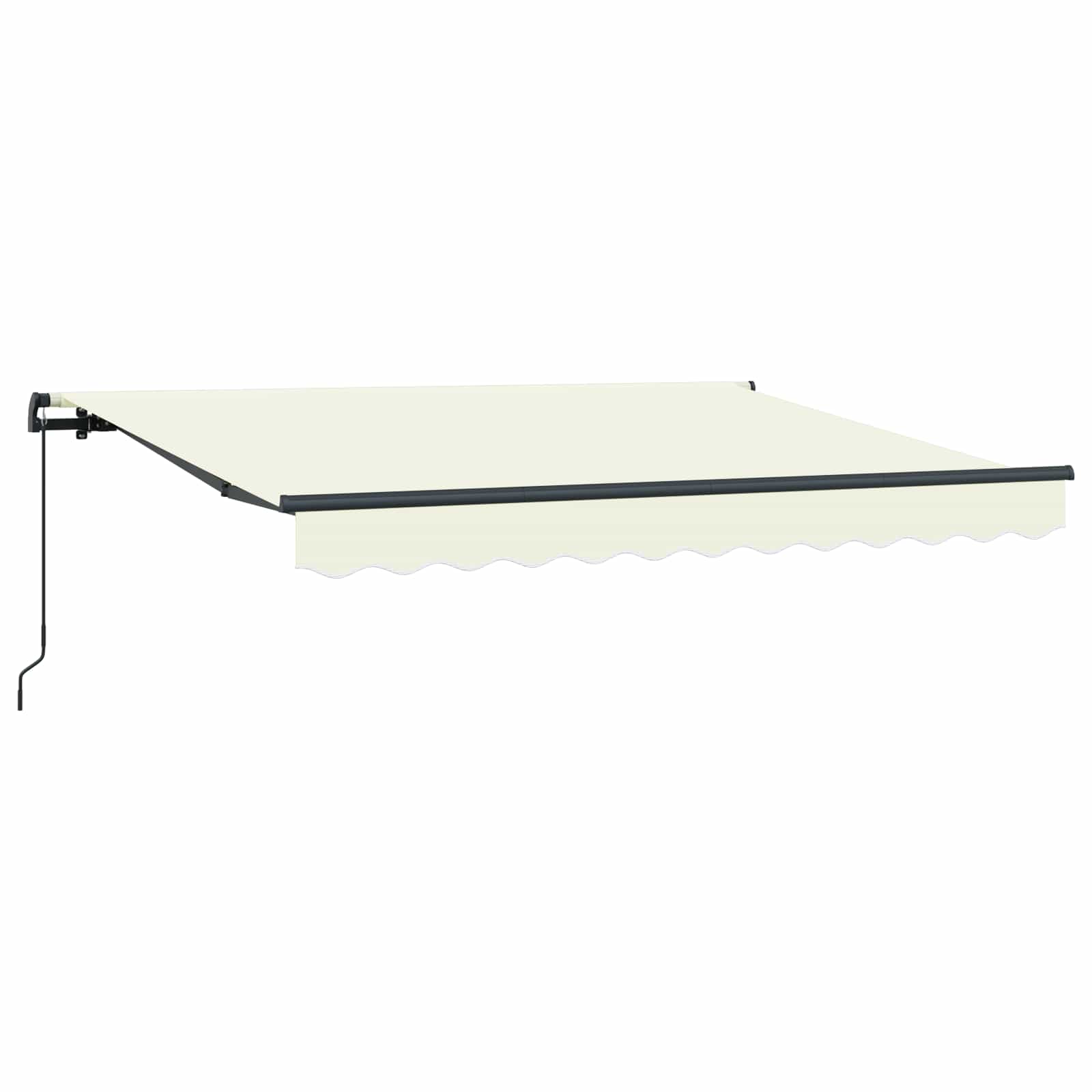 Tenda Retrattile Crema 300 x 200 cm Tessuto