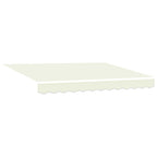 Tenda Retrattile Crema 300 x 200 cm Tessuto