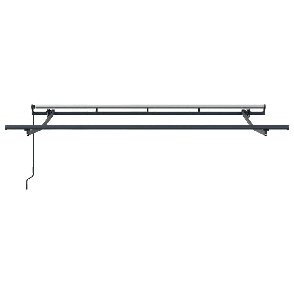 Tenda Retrattile Antracite 300 x 200 cm Tessuto
