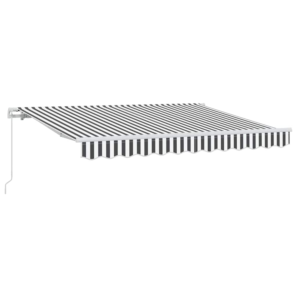 Tenda Retrattile Antracite 300 x 200 cm Tessuto