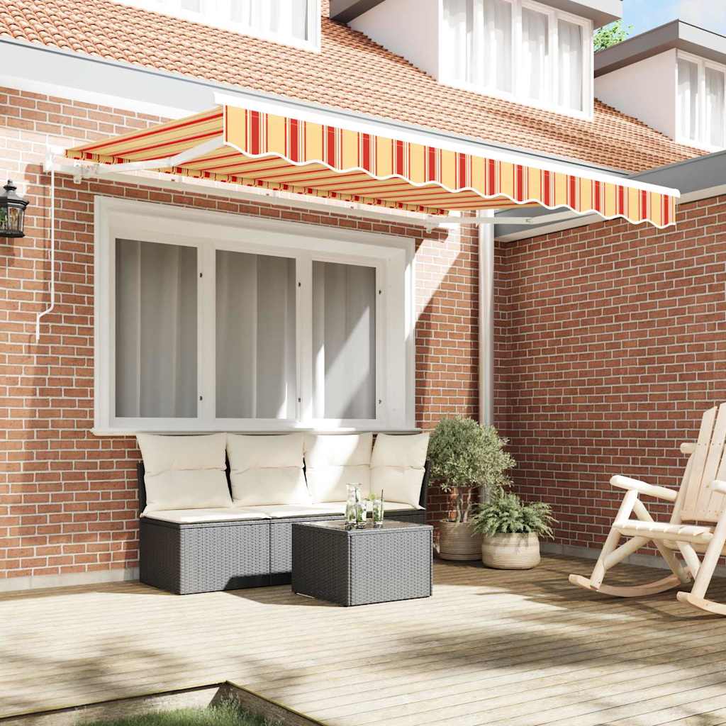 Tenda Retrattile Giallo 300 x 200 cm Tessuto