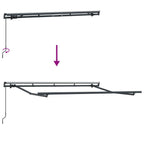Tenda Retrattile Giallo 300 x 200 cm Tessuto